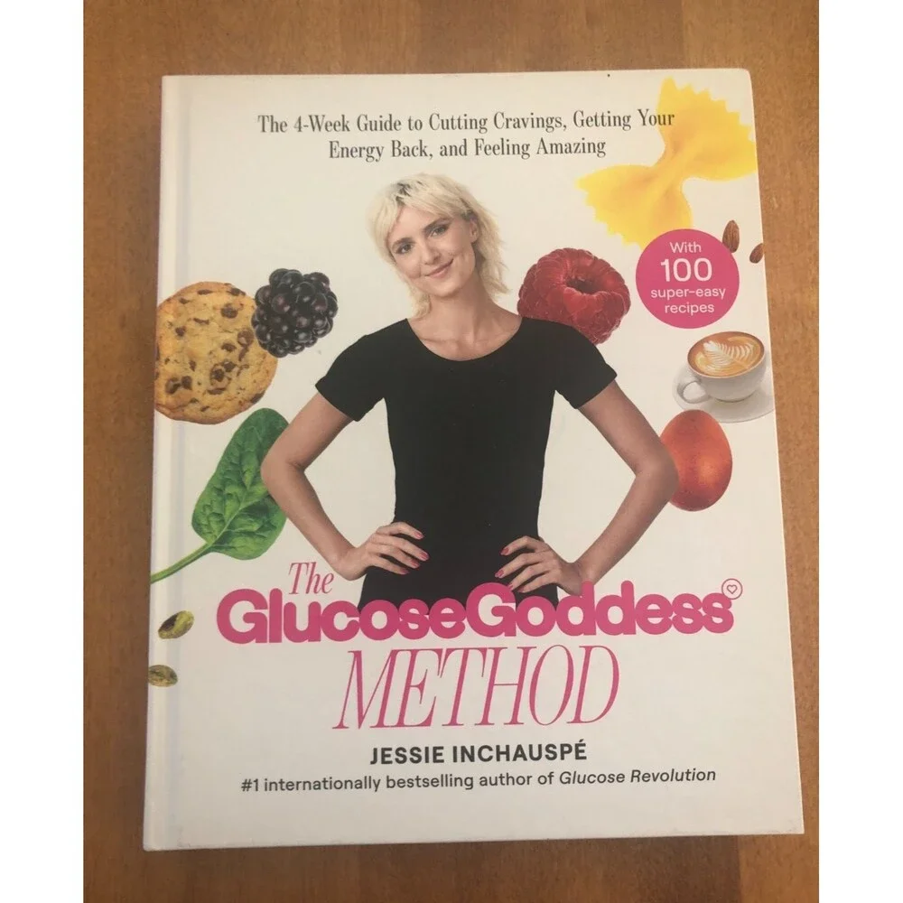 Glucose Goddess Method Book Lot by Jessie Inchauspe Revolution & Cookbook LN